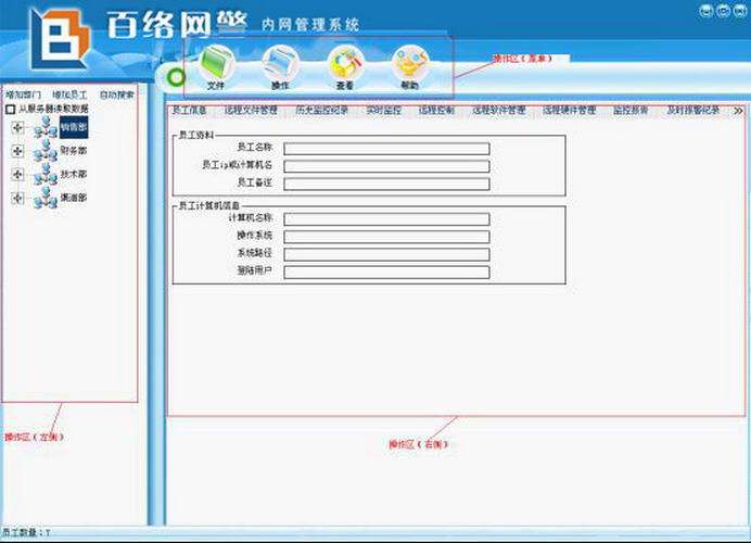 Netbai百络网警内网管理软件