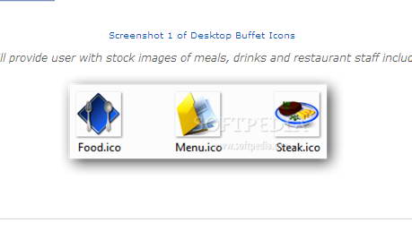 Desktop Buffet Icons