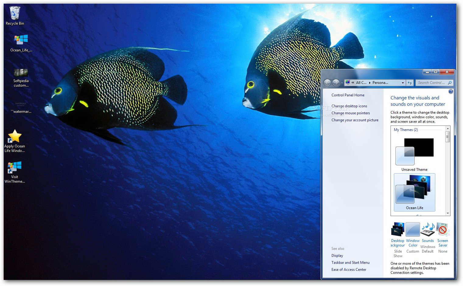 Ocean Life Windows Theme