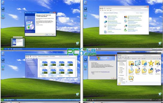 Win7转XP界面