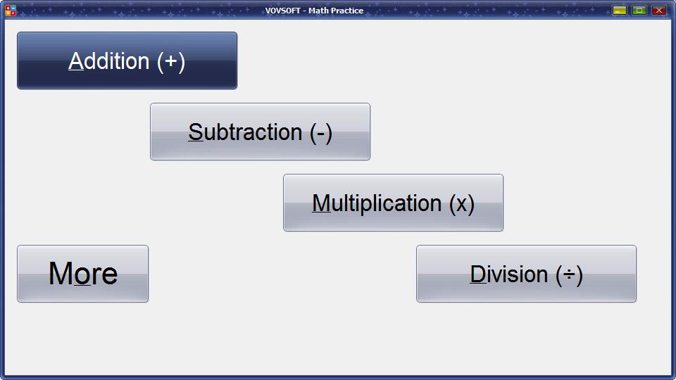 VovSoft Math Practice