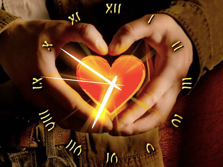 Love Heart Clock