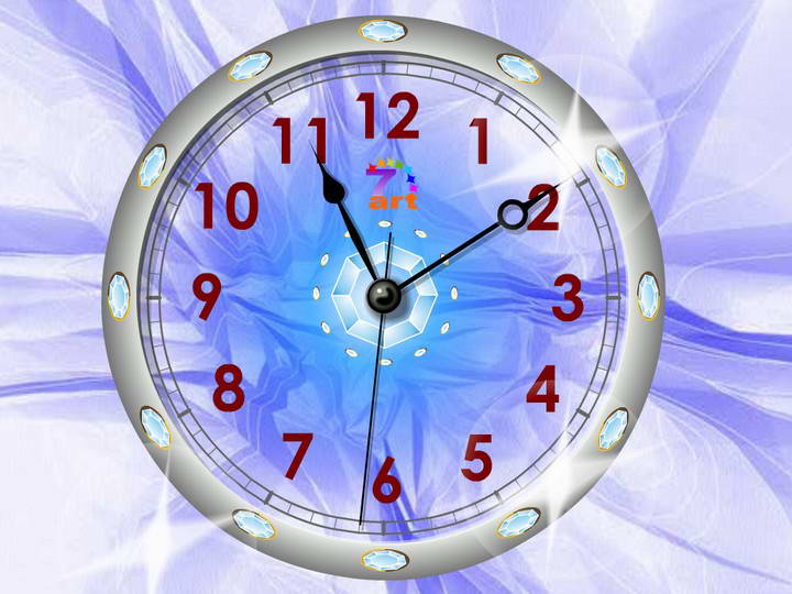 Crystal Clock ScreenSaver