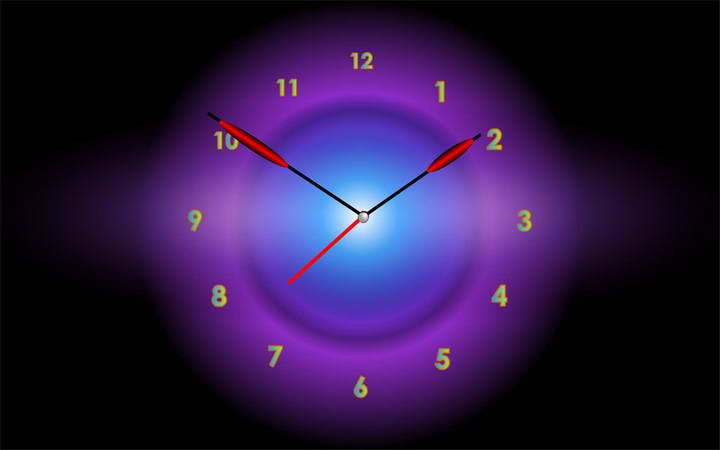 Radiant Clock ScreenSaver