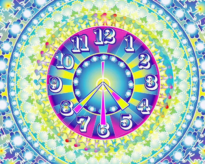 One World Clock Screensaver