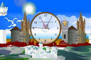 Castle Clock ScreenSaver