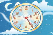 Sky Flight Clock ScreenSaver for MAC