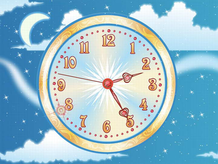 Sky Flight Clock ScreenSaver for MAC