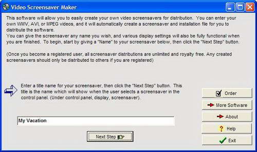 Video Screensaver Maker