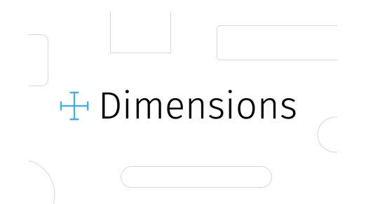 Dimensions