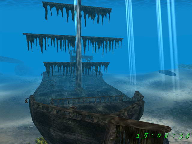 Pirates Ship 3D Screensaver