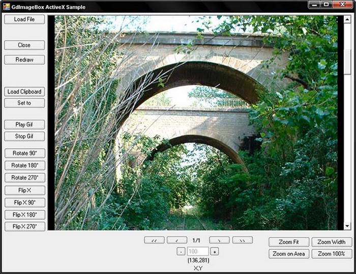 GdImageBox ActiveX - Image Viewer OCX