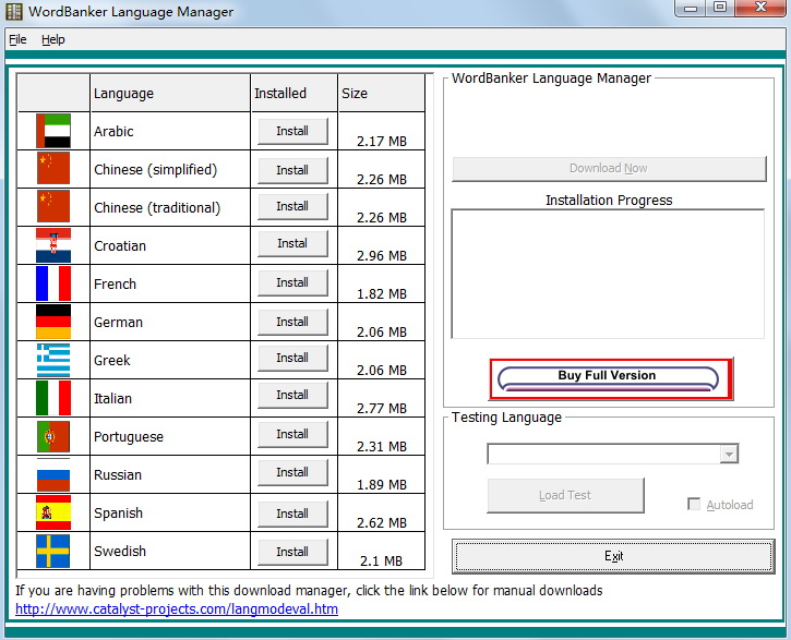 WordBanker English-Italian