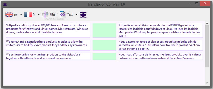 TranslaXion Compair