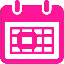 Pink Calendar and Day Planner