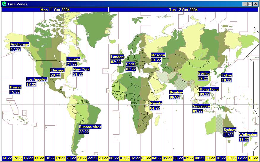 AJN World Clock