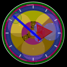 Pifagor Clock ScreenSaver