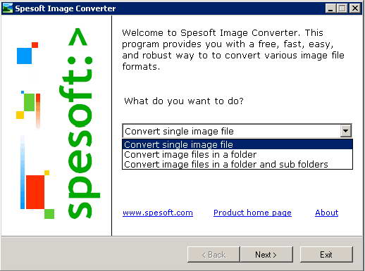 Spesoft Free Image Converter