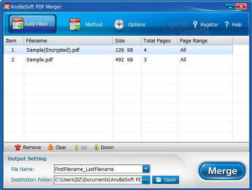 AnybizSoft PDF Merger