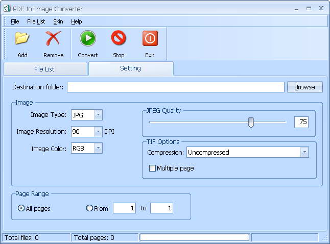 PDFArea PDF to Image Converter