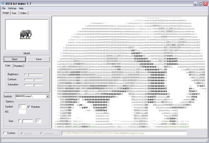 ASCII Art Maker