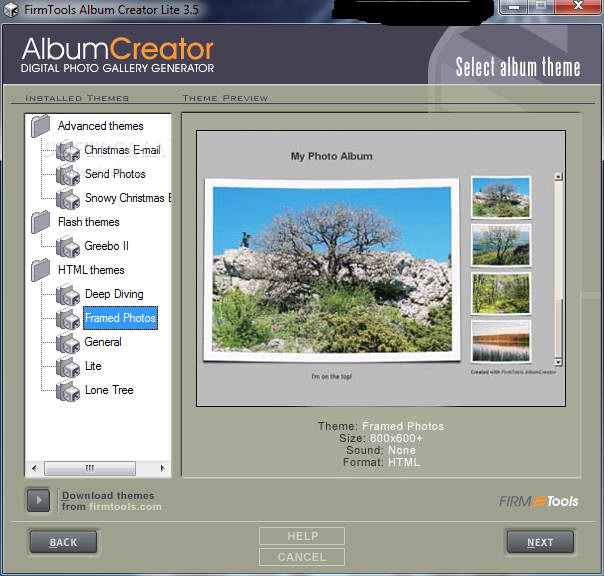 FirmTools AlbumCreator Lite