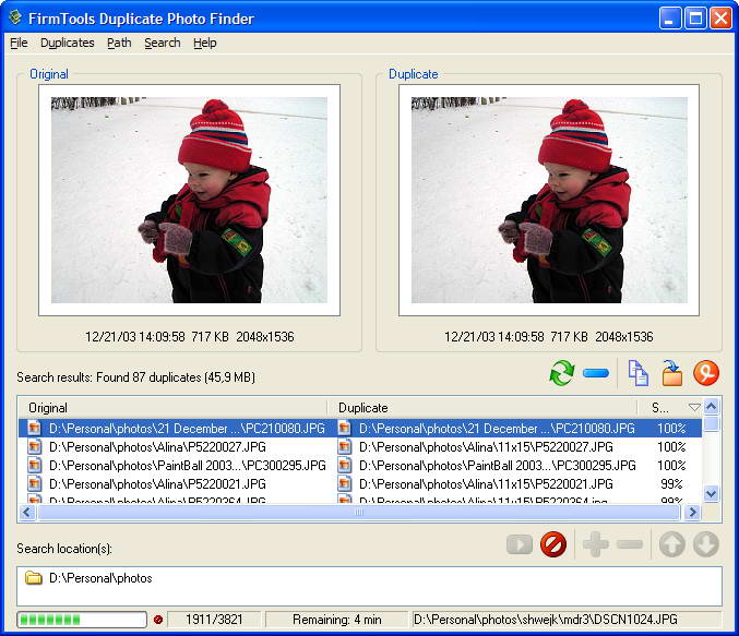 FirmTools Duplicate Photo Finder