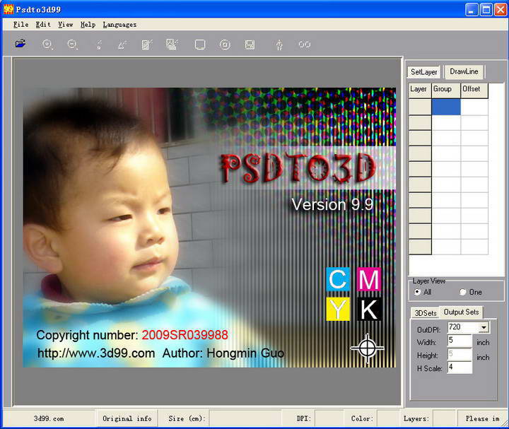 ok3d  psdto3d99立体画设计软件