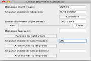 Linear Diameter Calculator