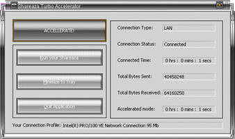 Shareaza Turbo Accelerator