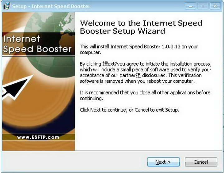 Esftp Internet Speed Booster