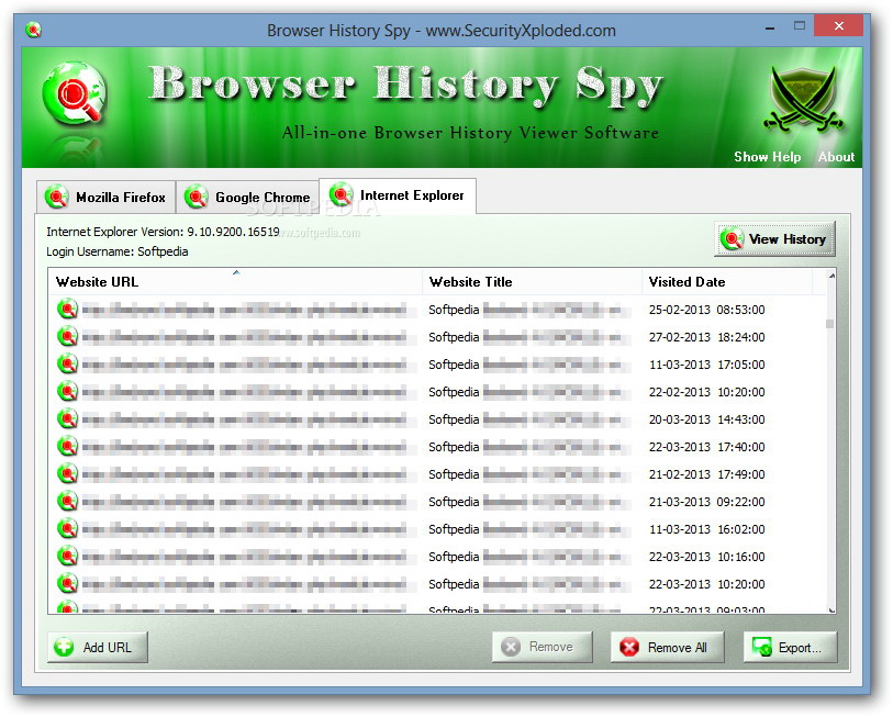 Browser History Spy