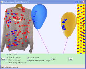 Balloons and Static Electricity