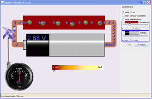 Battery-Resistor Circuit