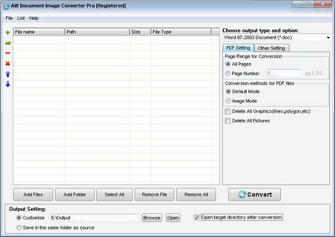 Ailt Document Image Converter Pro