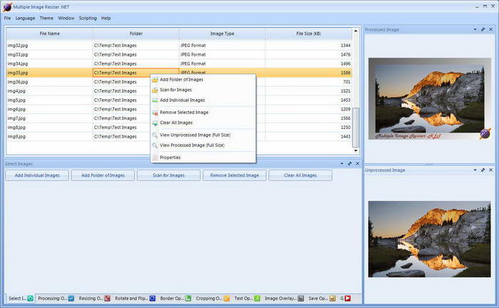 Multiple Image Resizer .NET