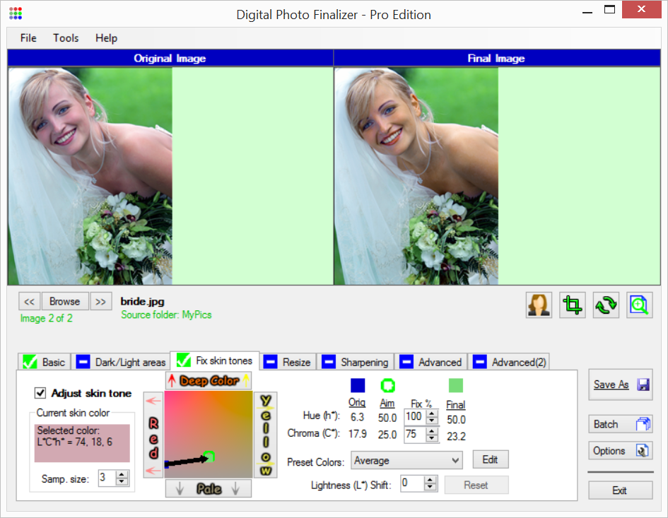 Digital Photo Finalizer