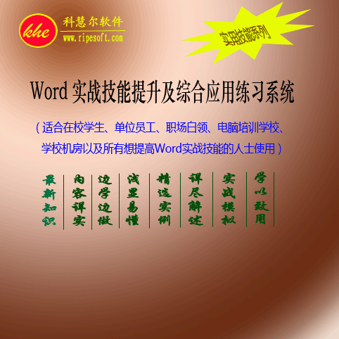 Word实战技能提升及综合应用练习系统