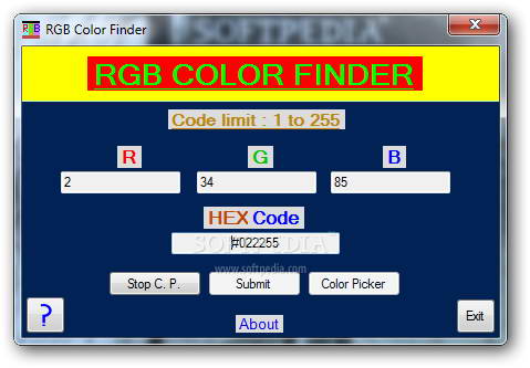 RGB Color Finder