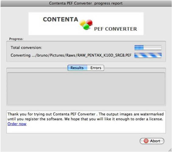 Contenta PEF Converter