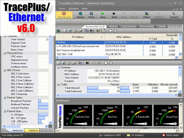 TracePlus/Ethernet