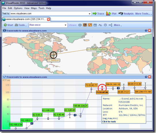 VisualRoute for Linux