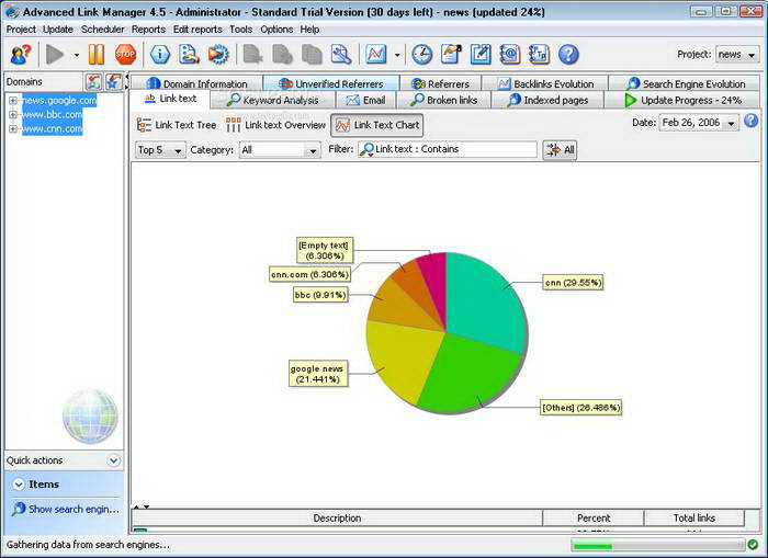 Advanced Link Manager for linux