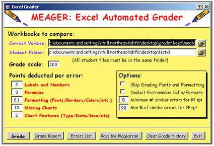 Excel Grader