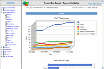 Web Log Analyzer