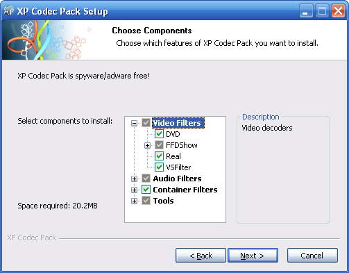 XP Codec Pack