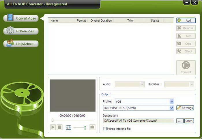 oposoft  All to VOB converter