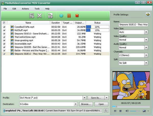 MediaVideoConverter MOV Converter