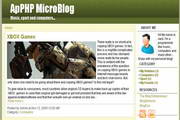 ApPHP MicroBlog