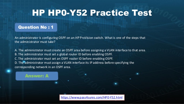 HP0-429 Free Practice Exam Questions